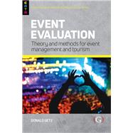 Event Evaluation by Getz, Donald, Ph.D., 9781911396659