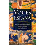 Voces de Espana Antologia literaria by Paredes-Mendez, Francisca; Harpring, Mark; Ballesteros, Jose, 9780759396661