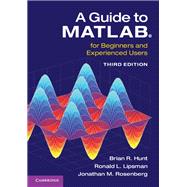 A Guide to MATLAB by Brian R. Hunt; Ronald L. Lipsman; Jonathan M. Rosenberg, 9781139986663