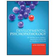 Developmental Psychopathology, 6th Edition by Kerig/Ludlow/Wenar, 9780077776664