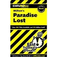 CliffsNotes on Milton's Paradise Lost by Linn, Bob, 9780764586668
