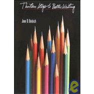 Thirteen Steps to Better Writing by Berbrich, Joan D., 9780877206668