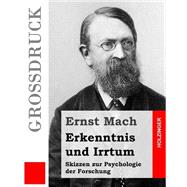 Erkenntnis Und Irrtum by Mach, Ernst, 9781502956668