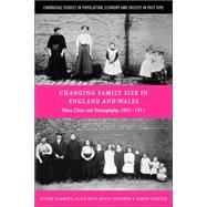 Changing Family Size in England and Wales: Place, Class and Demography, 1891–1911 by Eilidh Garrett , Alice Reid , Kevin Schürer , Simon Szreter, 9780521026673