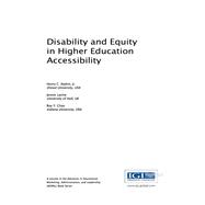 Disability and Equity in Higher Education Accessibility by Henry C. Alphin, Jr., 9781522526674