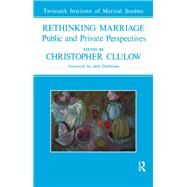 Rethinking Marriage by Clulow, Christopher, 9780367326678