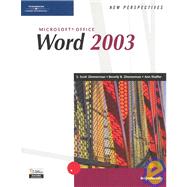 New Perspectives on Microsoft Office Word 2003, Introductory by Zimmerman, Beverly B.; Zimmerman, S. Scott; Shaffer, Ann, 9780619206680
