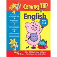 Coming Top English Ages 3-4 Get A Head Start On Classroom Skills - With Stickers! by Hawes, Alison, 9781861476692
