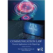Communication Law by Caristi, Davie, Lee, 9780367546694
