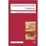 Contemporary Scottish Literature by McGuire, Matthew, 9780230506695