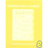 Reference Handbook for Easy Access: Writers Developmental Exercises by Keene, Michael; Adams, Katherine H., 9780767406697