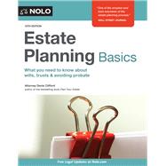 Estate Planning Basics by Clifford, Denis, 9781413326697