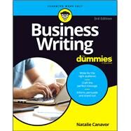 Business Writing For Dummies by Canavor, Natalie, 9781119696698