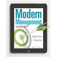 Modern Management Concepts and Skills by Certo, Samuel C.; Certo, S. Trevis, 9780133846706