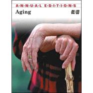 Annual Editions: Aging 02/03 by Cox, Harold, 9780072476712