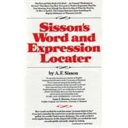 Sisson's Word and Expression Locator by Sisson, Albert Franklin, 9780138106713