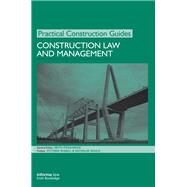 Construction Law and Management by Pickavance; Keith, 9781843116714