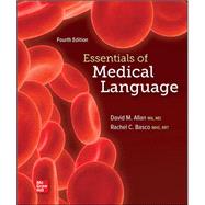 Loose Leaf for Essentials of Medical Language by Allan, David; Basco, Rachel, 9781260426724
