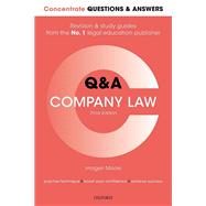 Concentrate Questions and Answers Company Law Law Q&A Revision and Study Guide by Moore, Imogen, 9780198856726