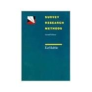 Survey Research Methods by Babbie, Earl R., 9780534126728