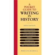 A Pocket Guide to Writing in History by Mary Lynn Rampolla, 9780312446734