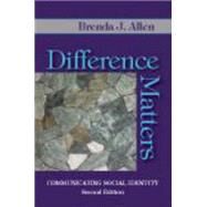 Difference Matters,Allen, Brenda J.,9781577666738