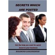 Secrets Which Are Posted by Gangopadhyay, Rosamund, 9781505566741