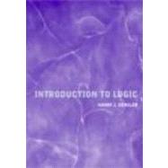 Introduction to Logic by Gensler, Harry J., 9780415226752