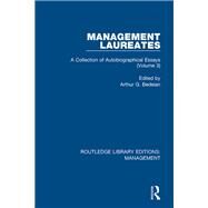 Management Laureates: A Collection of Autobiographical Essays (Volume 3) by Bedeian; Arthur G, 9780815356752