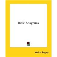 Bible Anagrams by Begley, Walter, 9781417936755