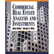 Commercial Real Estate Analysis and Investments by Geltner,David M., 9780324136760