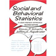 Social and Behavioral Statistics by Schacht, Steven P., 9780367096762