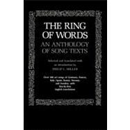 The Ring of Words: An Anthology of Song Texts by Miller, Philip Lieson, 9780393006773