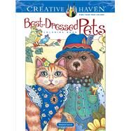 Creative Haven Best-dressed Pets Coloring Book by Sarnat, Marjorie, 9780486836775