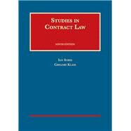 Studies in Contract Law(University Casebook Series) by Ayres, Ian; Klass, Gregory M., 9781634606776