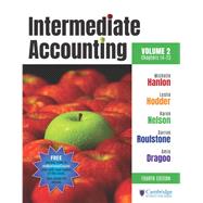 INTERMEDIATE ACCOUNTING,VOL.2-W/ACCESS by Hanlon, Hodder, Nelson, Roulstone, Dragoo, 9781618536778