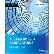 Autocad 2018 and Autocad Lt 2018 Essentials by Onstott, Scott, 9781119386780