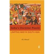 India's Doctrine Puzzle by Ahmed, Ali, 9780367176785
