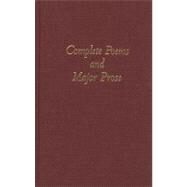 Complete Poems and Major Prose by Milton, John; Hughes, Merritt Yerkes, 9780872206786