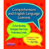 Comprehension and English Language Learners by Opitz, Michael F., 9780325026787