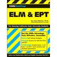 CliffsTestPrep ELM & EPT by Bobrow, Jerry, 9780471786788