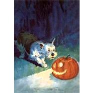 Dog Startled by Jack-o-Lantern - Halloween Greeting Cards by Dumm, Edwina, 9781595836793