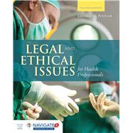 Legal and Ethical Issues for Health Professionals by Pozgar, George D., 9781284036794