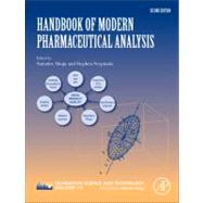 Handbook of Modern Pharmaceutical Analysis by Ahuja; Scypinski, 9780123756800