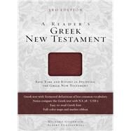 A Reader's Greek New Testament by Goodrich, Richard J.; Lukaszewski, Albert L., 9780310516804