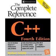 C++: The Complete Reference, 4th Edition by Schildt, Herbert, 9780072226805