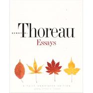 Essays by Thoreau, Henry David; Cramer, Jeffrey S., 9780300216806