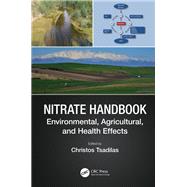 Nitrate Handbook by Tsadilas, Christos, 9780429326806