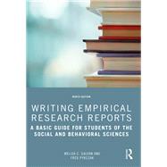 Writing Empirical Research Reports by Melisa C. Galvan; Fred Pyrczak, 9781032136806