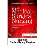 Lewis's Medical-Surgical Nursing - Binder Ready, 11th Edition by Mariann Harding, 9780323756815